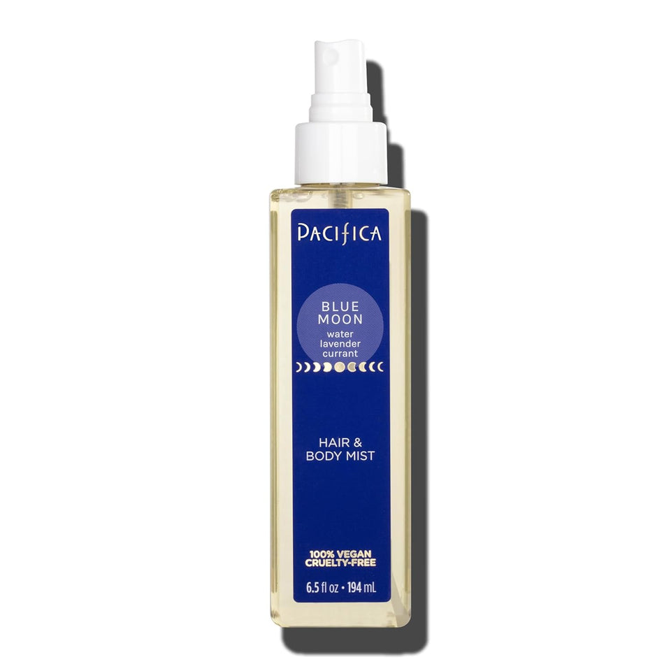 pacificas island vanilla 6oz hair and body mist, paraben-free, no alcohol, vegan and cruelty-free for women