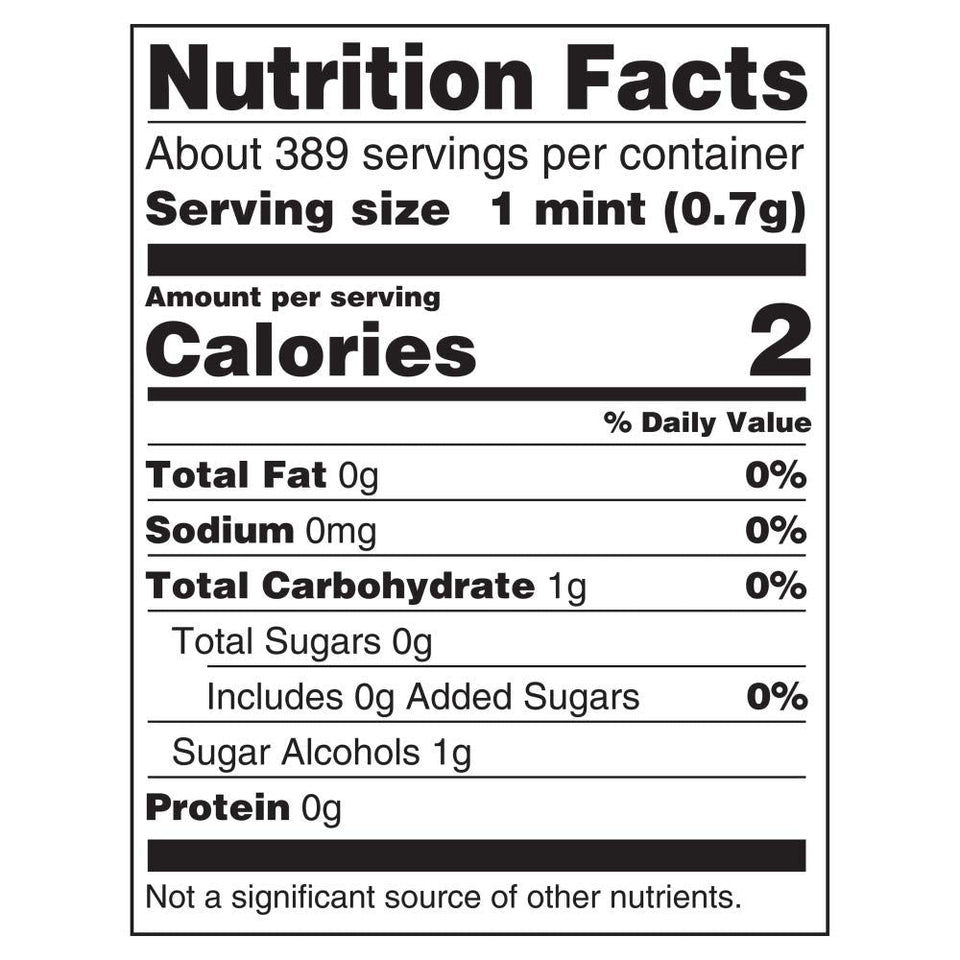 altoids arctic peppermint breath mints sugar free 1.2 oz tin pack of 8