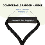 Caldwell's Pet Supply Co. Dual Dog Leash, Heavy Duty, 54" Long, Nylon/Polyester Blend, for Small, Medium, or Large Dogs