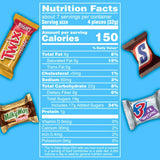 SNICKERS, TWIX, MILKY WAY and 3 MUSKETEERS Winter Sports Individually Wrapped Chocolate Candy Bars Variety Pack, Sharing Size, 8.31 Oz Bulk Bag