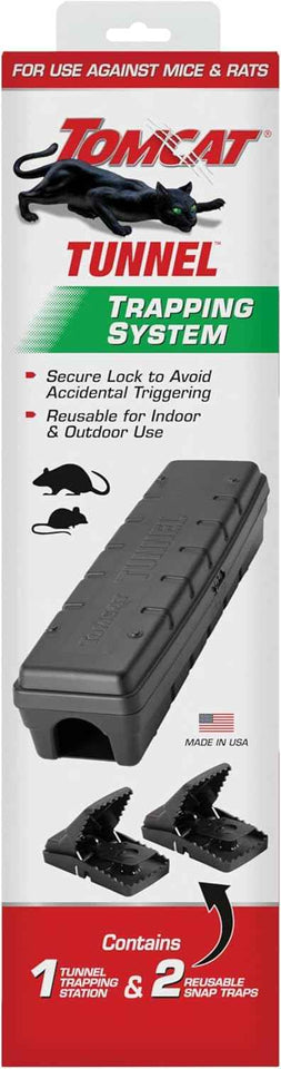 Tomcat Rat Snap Trap, 1 Rat Size Trap - Reusable - Effectively Kill Rats - Ideal for Home and Farm Use