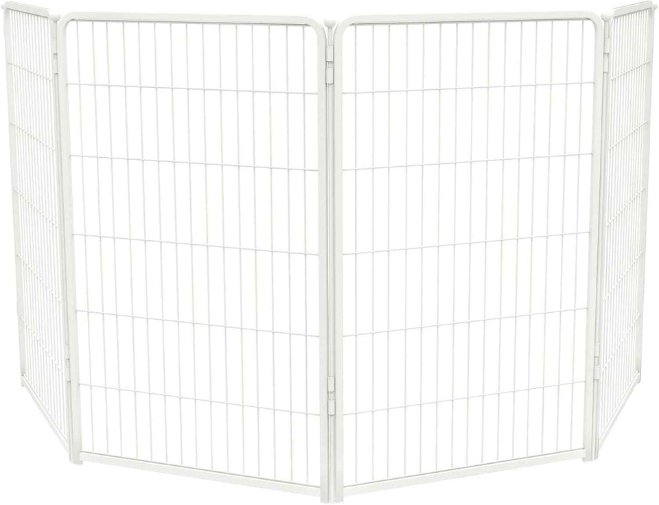 FXW Homeplus Unleashed Indoor Dog Playpen - Stress-Free and Safe Play, Heavy Duty 24 Inch 6 Panels Dog Pen for Puppy and Small Dogs, Black│Patented