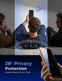 MAGIC JOHN 2 pack privacy screen protector for iPhone 17 Pro Max 6.9 inch with anti-spy and daily drop protection