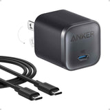 Anker 45W Fast Charging Compact Foldable Plug USB C Charger Block for iPhone Mac Pixel iPad Samsung Galaxy