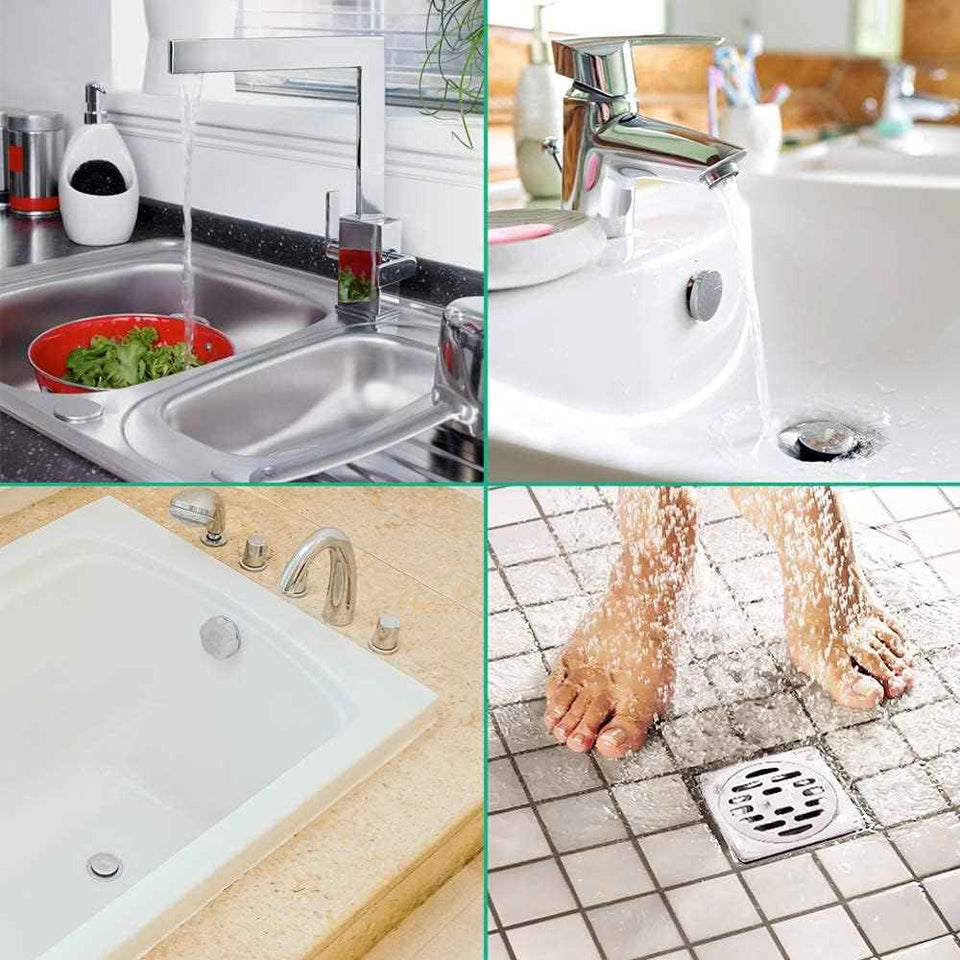 Drain Snake Hair Drain Clog Remover - 3 Pack Shower Snake Sink Unclogger Tool with Exquisite Packaging