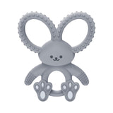 Dr. Brown's soft 100% silicone, BPA free, teething toy for 3m+ babies, pink bunny design
