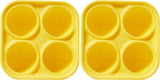WOOF Pupsicle Treat Tray Mold, Large 25-75lbs, Silicone, Dishwasher Safe, Reusable, Freeze Refill, Dog Treats, Pupsicle Toy