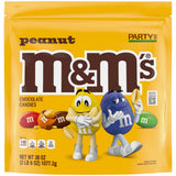 M&M'S peanut milk chocolate candy bulk pack, 38 oz bag, party size