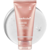 medicube Wrapping Mask Kojic Acid and Turmeric Overnight Peel Off Facial Mask, 2.53 fl.oz, Korean Skin Care