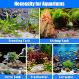 aquaneat 6-pack pre-filter sponge replacement foam cover for aquarium shrimp fry fish tank filter 0.8