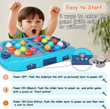 Whack Game Mole for Toddlers, Toys for 3-12 Year Old Boys and Girls, Pounding Game for Kids,Gifts for 3 4 5 6+ Year Old Boys, Interactive Educational Toy with Sound and Light,PK Mode with 2 Hammers
