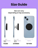 Elegant Ocean Style Expandable Collapsible Mobile Phone Grip Stand Holder for Smartphone Tablet Cell Phone Accessory (Sky Blue)