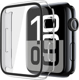 Misxi tempered glass case for Apple Watch Series 7 (2021) 46mm and Series 6 watch