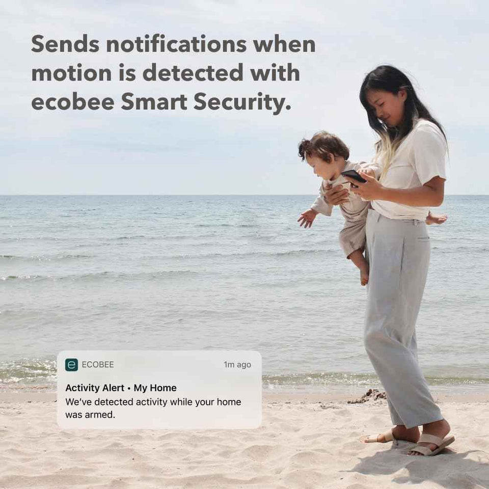ecobee Smart Sensor 2 Pack - Wireless Comfort and Energy Savings for Home Smart Thermostats