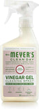MRS. MEYER'S CLEAN DAY Vinegar Gel Cleaning Spray, Bathroom Use, No-Rinse Formula, Apple Blossom, 16 Fl Oz, Pack of 1