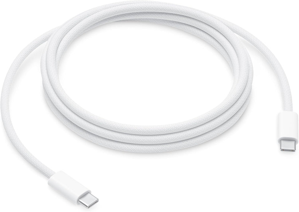 Apple 240W USB-C to USB-C woven charge cable, 2 meters for fast and convenient charging