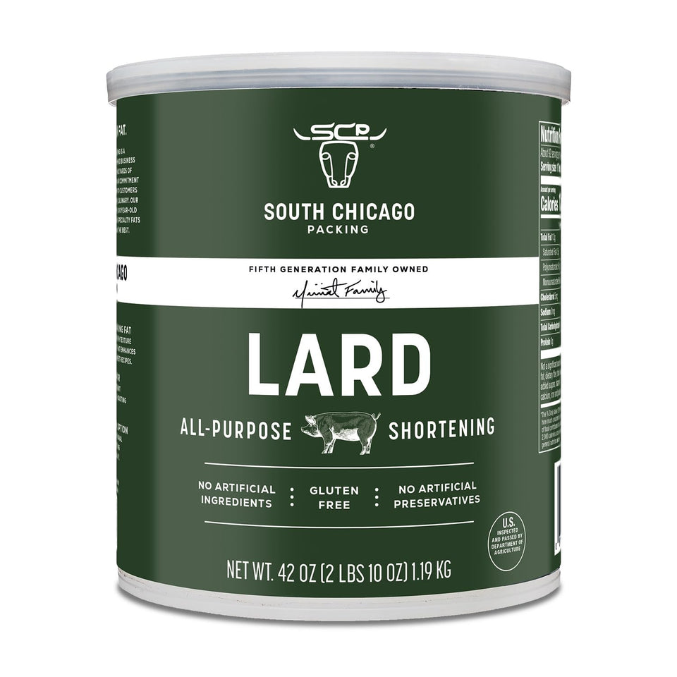 south chicago packing traditional lard shortening 42 ounce specialty baking fat