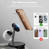 Magnetic Charger for iPhone 17 16 15-12 Series, Mag-Safe Phone Charger for iPhone and AirPods Charging Stand