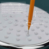 Shower Head Cleaning Brush Tool with Angled Design for Bathroom Pipes and Car Washers