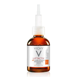 vichy liftactiv vitamin c serum 20ml face brightening pure vitamin c + hyaluronic acid + vitamin e