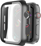 Misxi tempered glass case for Apple Watch Series 7 (2021) 46mm and Series 6 watch