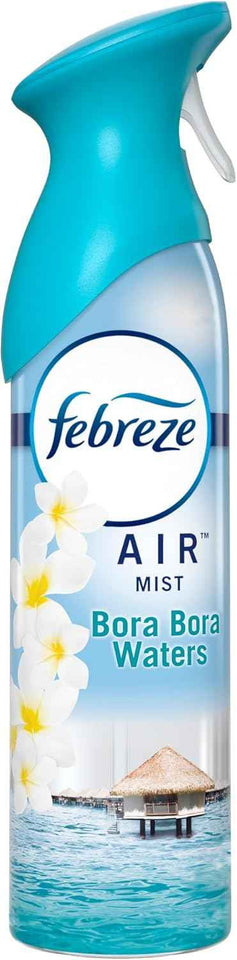 Febreze Air Mist Air Freshener Spray, Odor-Fighting Room Spray, Air Fresheners for Home and Bathroom and Kitchen, Aerosol Can, Linen & Sky Scent, 8.8oz (Pack of 2)
