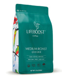 lifeboost medium roast coffee 12 ounces usda organic non-gmo single origin low acid