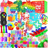 126-pack fidget toys for kids 8-12, sensory toys bulk autism autistic, classroom party favors