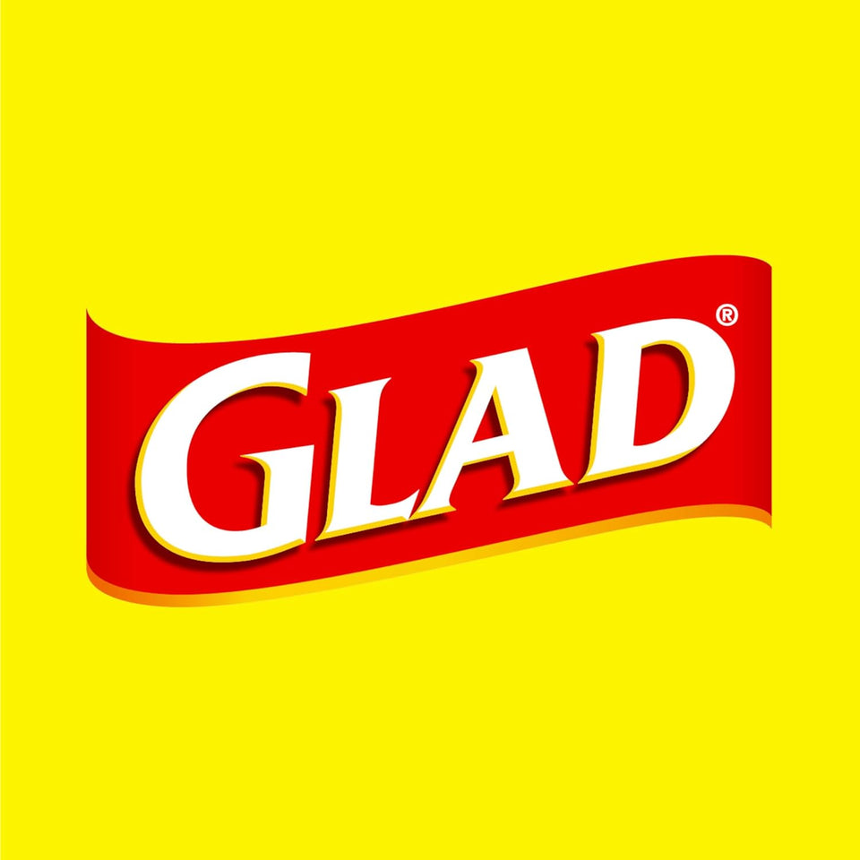 Glad ForceFlex 13-gallon tall kitchen trash bags with gain fresh clean scent, 40 count