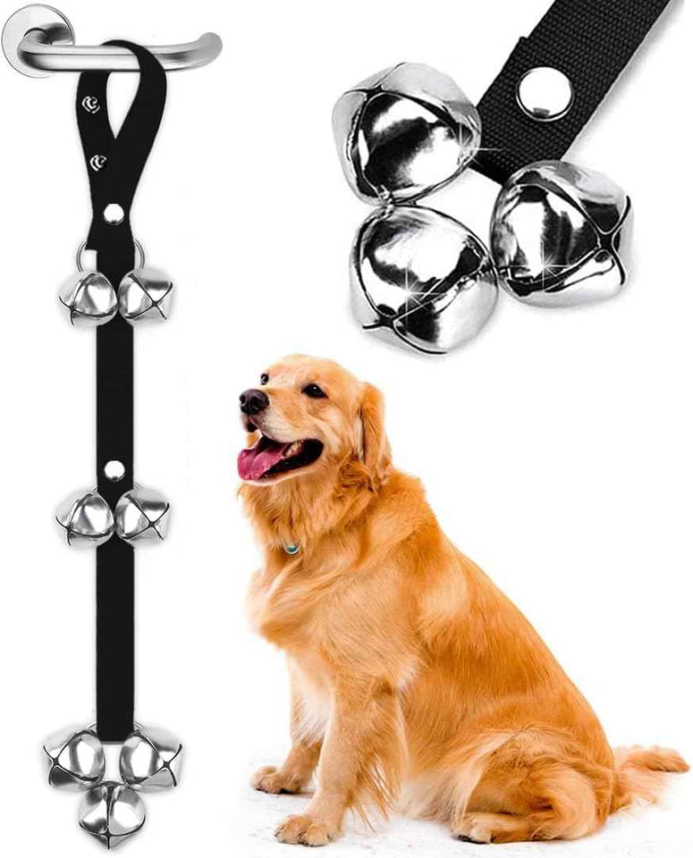 BLUETREE 7 Extra Large Loud Dog Doorbells for Potty Training Adjustable Door Bells