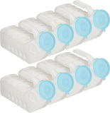 MedVance 1000ml spill-proof portable urinals for men, 2 pack with glow in dark and leak-proof lid