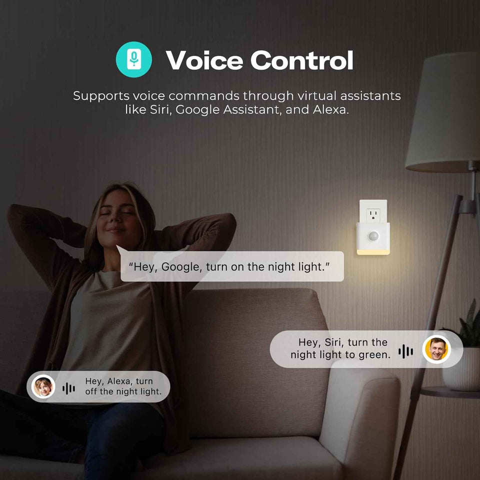 ThirdReality Smart Color Night Light with Matter, WiFi, and Multi-Functionality for Smart Home Use