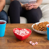brachs bobs sweet stripes soft peppermint candy, individually wrapped pieces, 3.9 lb tub