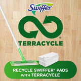 Swiffer Sweeper 2-in-1 Mops for Floor Cleaning, Dry and Wet Multi Surface Floor Cleaner, Sweeping and Mopping Starter Kit, Includes 1 Mop + 19 Refills, 20 Piece Set - Rayz Mart