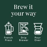 Starbucks Pike Place Roast medium roast ground coffee, 28 oz, hot or iced coffee