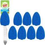 Scotch-Brite Non-Scratch Dishwand, Scrubber for Cleaning Kitchen, Bathroom, and Household, Non-Scratch Dish Scrubber Safe for Non-Stick Cookware, 1 Dishwand
