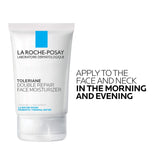 La Roche-Posay Toleriane Double Repair Face Moisturizer for all skin types with ceramide and niacinamide, fragrance-free, oil-free