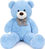 MaoGoLan Giant Teddy Bear 4 Feet,Adorable and Cuddly Big Bear Stuffed Animal 47", Classic Teddy Bear Plush Gift Decoration for Baby Shower,Party,Birthday,Valentines Day,Tan