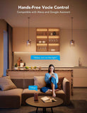 Govee Smart Light Bulbs, 2-pack 1200 Lumen Dimmable RGBWW BR30 Flood Light Bulbs with Alexa and Google Assistant Support