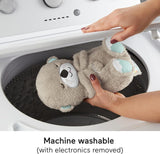 FISHER-PRICE BABY Toy Soothe 'n Snuggle Otter Portable Plush Sound Machine with Music Lights & Breathing Motion for Newborns 0+ Months