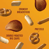 Gardetto's Original Recipe Snack Mix, 10 single-serve bags, 17.5 oz bulk box, kosher certified, party and family pack