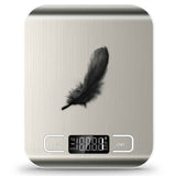 Accurate 11-lb Food Scale with Tare, LCD Display & 6 Units for Baking, Cooking & Meal Prep