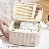 Makeup Bag,Waterproof Large Capacity PU Leather Portable Makeup Bag Organizer,Travel Toiletry Bag,Cosmetic Bags,Travel Makeup Bag for Girls Gifts Daughter Women