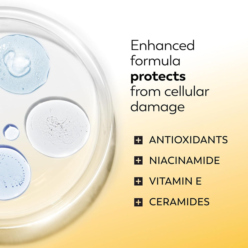 Olay Complete+ Face Moisturizer with Sunscreen SPF 40, For Sensitive Skin, Broad Spectrum Sun Protection, Fragrence-Free - No White Cast on All Tones, Nourishes Moisture Barrier - Ceramides, 6 Oz