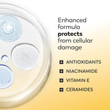 Olay Complete+ Face Moisturizer with Sunscreen SPF 40, For Sensitive Skin, Broad Spectrum Sun Protection, Fragrence-Free - No White Cast on All Tones, Nourishes Moisture Barrier - Ceramides, 6 Oz