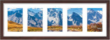 Vittanly 11x14 Collage Picture Frame, Displays 5Pcs 4x6 Pictures with Mat or 1Pcs 11x14 without Mat for Wall Mounting, Picture Frames Collage Wall Decor in Black, 1 Pack