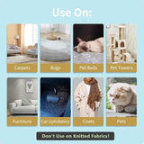 Versatile Pet Hair Remover for Carpets, Sofas, and Clothing