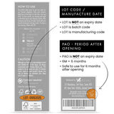 eclat skincare vitamin c serum 1 fl oz face care with hyaluronic acid and ferulic acid