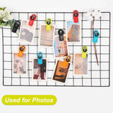 12 Pack Heavy Duty Magnetic Bag Clips for Food Storage, Kitchen, Refrigerator, Garden, Sewing, and Fabric