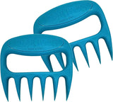 Bear Paws Meat Claws - The Original Meat Shredder Claws for Pulled Pork, USA Made - Easily Lift, Shred, Pull and Serve Pork, Chicken, Brisket and Turkey - Gift for Dad on Father's Day! (Gray)